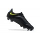 Kopačky Nike Tiempo Legend 9 Elite FG Černá Modrý Žlutý Low-top Kopačky Nike Tiempo Legend 9 Elite FG Černá Modrý Žlutý Low-top
