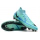 Kopačky Nike Phantom GT Elite Dynamic Fit FG High-top Turqoise Modrý Kopačky Nike Phantom GT Elite Dynamic Fit FG High-top Turqoise Modrý