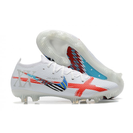 Kopačky Nike Phantom GT2 Elite FG Bílý Oranžovýý Modrý Zelená Low-top Kopačky Nike Phantom GT2 Elite FG Bílý Oranžovýý Modrý Zelená Low-top