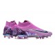 Kopačky Nike Phantom GX Elite FG Černá Bílý Nachový High-top Kopačky Nike Phantom GX Elite FG Černá Bílý Nachový High-top