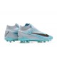 Kopačky Nike Phantom GX Elite FG Šedá LightModrý LightZelená High-top Kopačky Nike Phantom GX Elite FG Šedá LightModrý LightZelená High-top