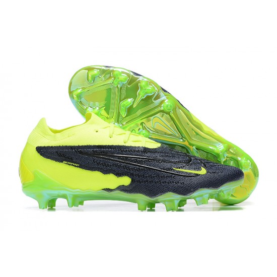 Kopačky Nike Phantom GX Elite FG Zelená Černá Kopačky Nike Phantom GX Elite FG Zelená Černá