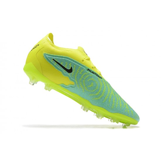 Kopačky Nike Phantom GX Elite FG LightŽlutý Zelená Černá Low-top Kopačky Nike Phantom GX Elite FG LightŽlutý Zelená Černá Low-top
