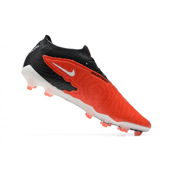 Kopačky Nike Phantom GX Elite FG Bílý Oranžovýý Černá Low-top Kopačky Nike Phantom GX Elite FG Bílý Oranžovýý Černá Low-top