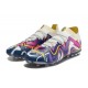 Kopačky Puma Future Ultimate MG Low-Top Bílý Nachový Modrý For Kopačky Puma Future Ultimate MG Low-Top Bílý Nachový Modrý For