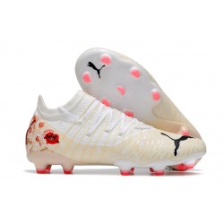 Kopačky Puma Future Z 1.3 Instinct FG Low-Top Béžový Růžový Bílý For