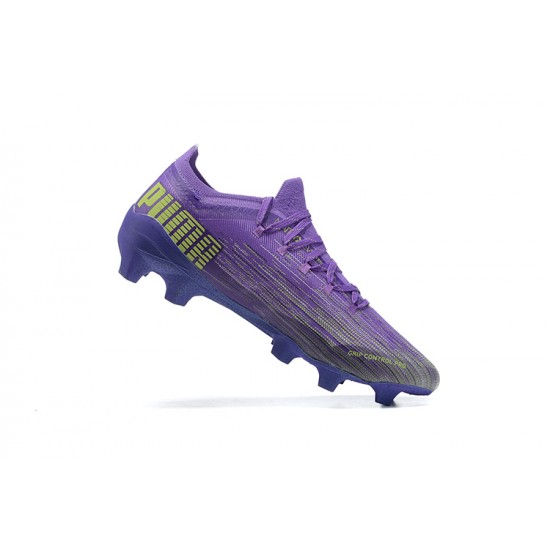 Kopačky Puma Ultra 1 2 FG Nachový LightPueple Žlutý Bílý Low-top Kopačky Puma Ultra 1 2 FG Nachový LightPueple Žlutý Bílý Low-top
