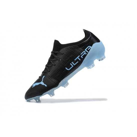 Kopačky Puma Ultra 1 3 FG AGG Sunblaze Puma Bílý Modrýmazing LightModrý Černá Low-top Kopačky Puma Ultra 1 3 FG AGG Sunblaze Puma Bílý Modrýmazing LightModrý Černá Low-top