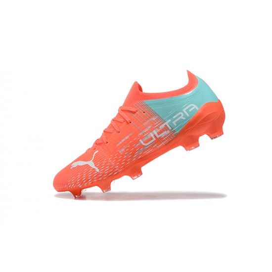 Kopačky Puma Ultra 1 3 FG Oranžovýý Zelená Šedá Low-top Kopačky Puma Ultra 1 3 FG Oranžovýý Zelená Šedá Low-top