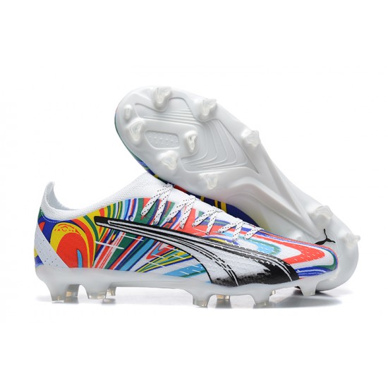 Kopačky Puma Ultra Ultimate FG Low-Top Multi Bílý Kopačky Puma Ultra Ultimate FG Low-Top Multi Bílý