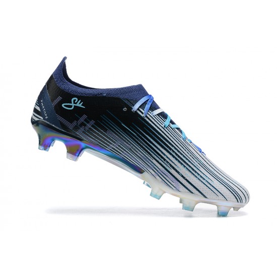 Kopačky Puma Ultra Ultimate FG Bílý BLue LightModrý Žlutý Nachový Low-top Kopačky Puma Ultra Ultimate FG Bílý BLue LightModrý Žlutý Nachový Low-top